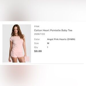 PINK Victoria's Secret Pink Pajama Set